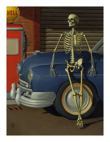 Chris Peters | Los Angeles | Skeleton Print