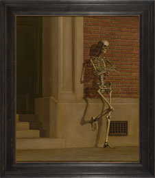 Chris Peters | Late Afternoon | Skeleton Painting
