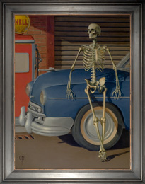 Chris Peters | Los Angeles | Skeleton Painting